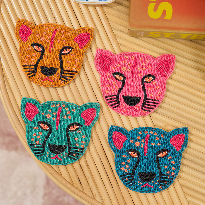 cheetah-beaded-coasters