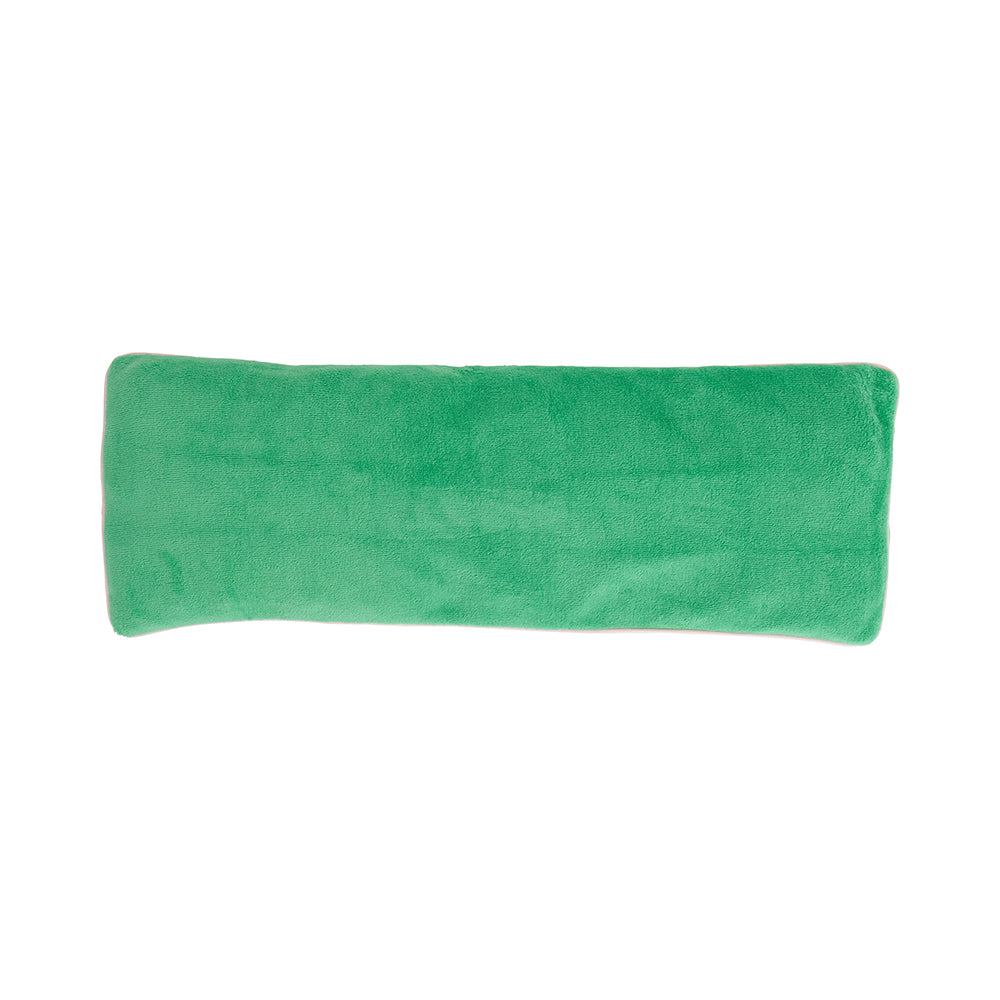 velvet heat pillow cosy luxe meadow green