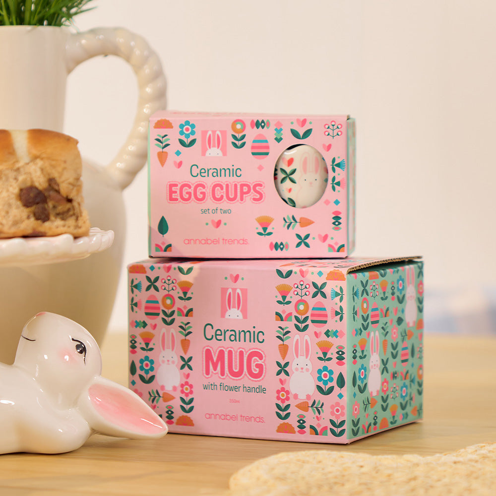 ceramic easter egg cup mug boxes