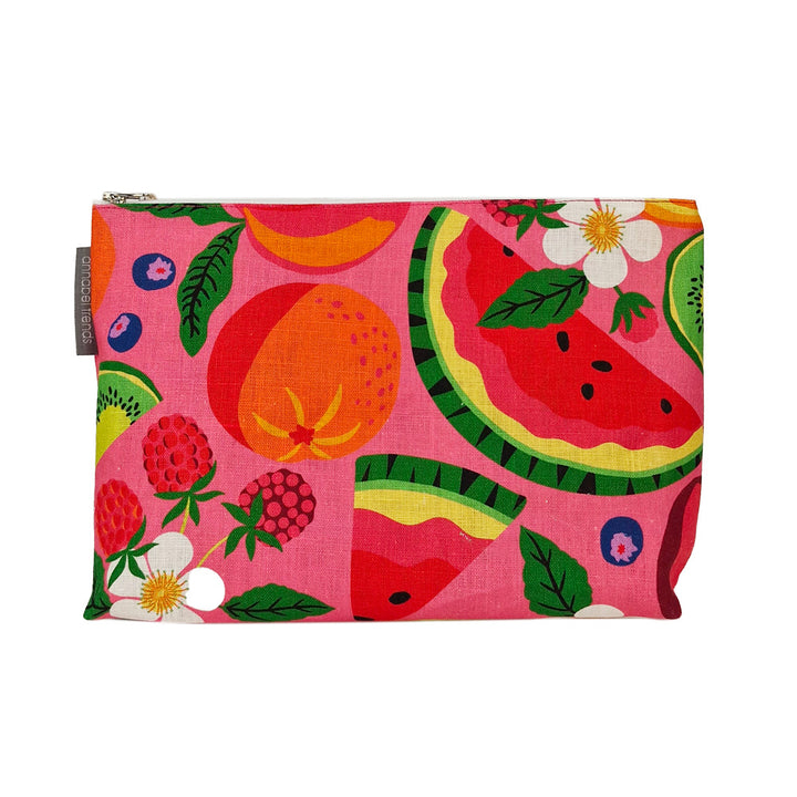 tropicana large cosmetic bag