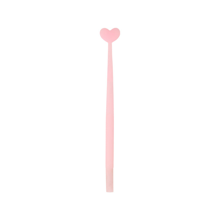 heart wobble pen pink