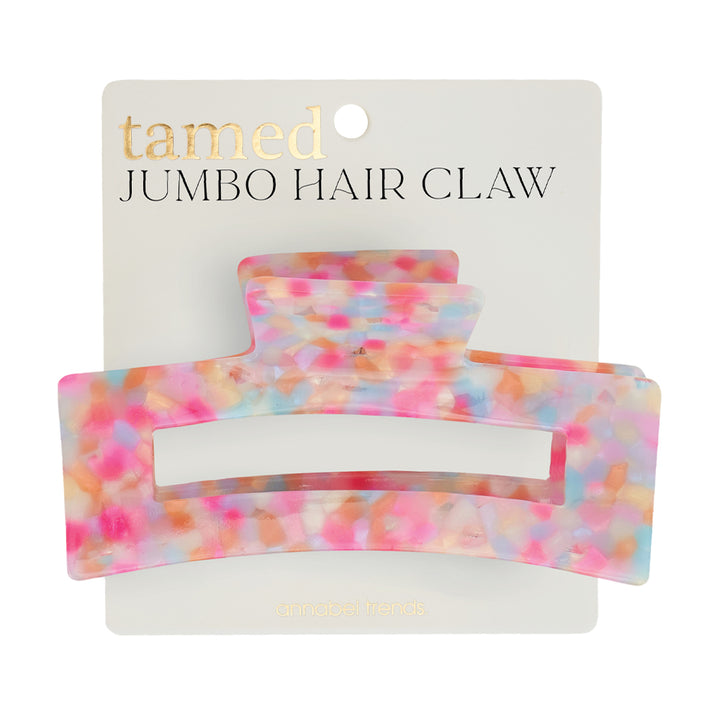 annabel trends unicorn confetti jumbo hair claw