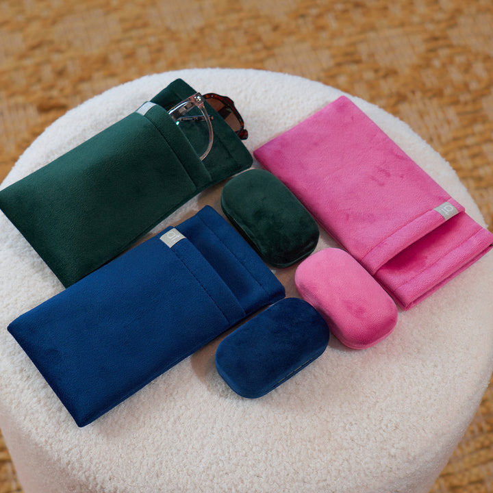 velvet safe keepers glasses case