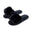 Pom Pom Slippers - Cosy Luxe - Black
