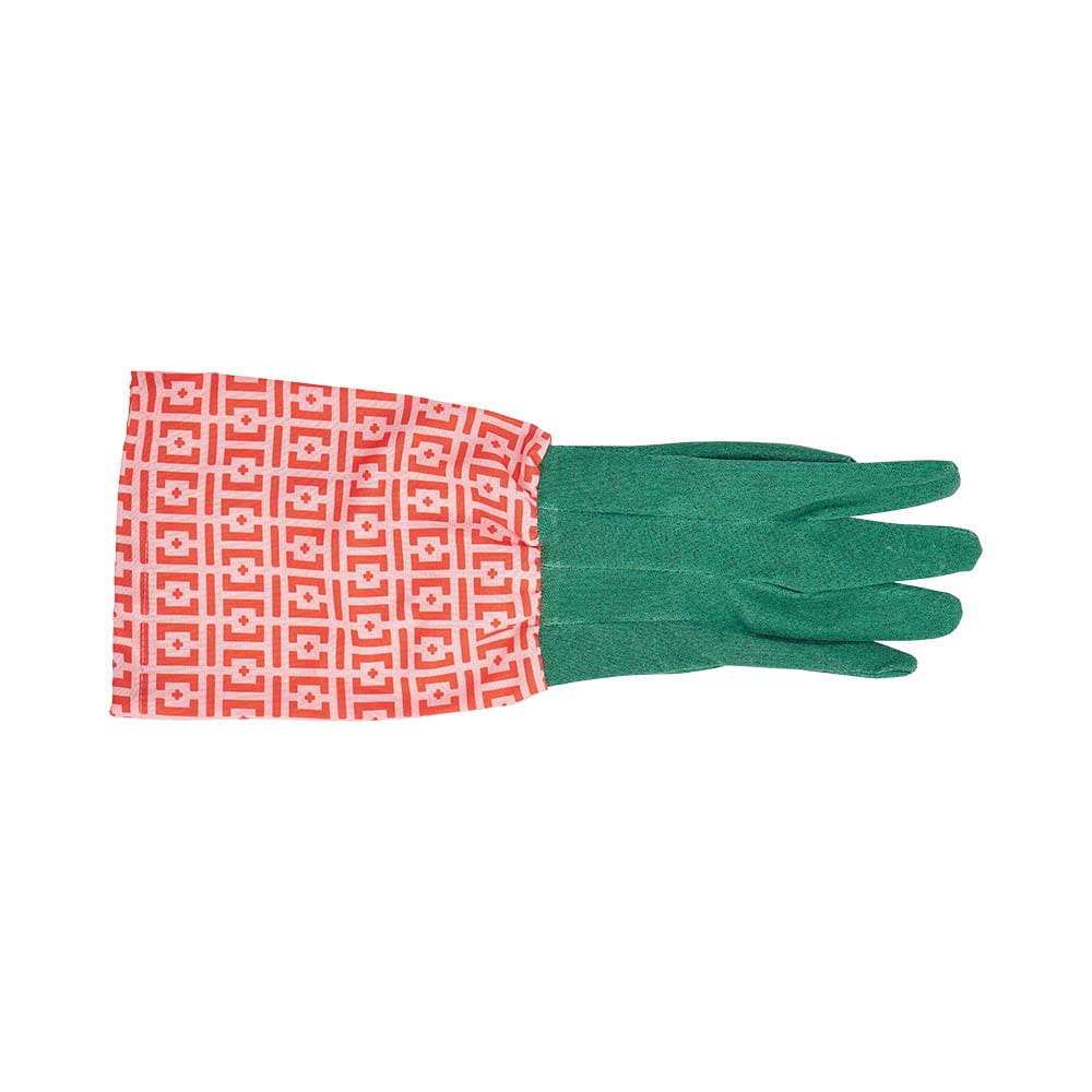 Long Sleeve Garden Gloves - Cotton -  Brickworks