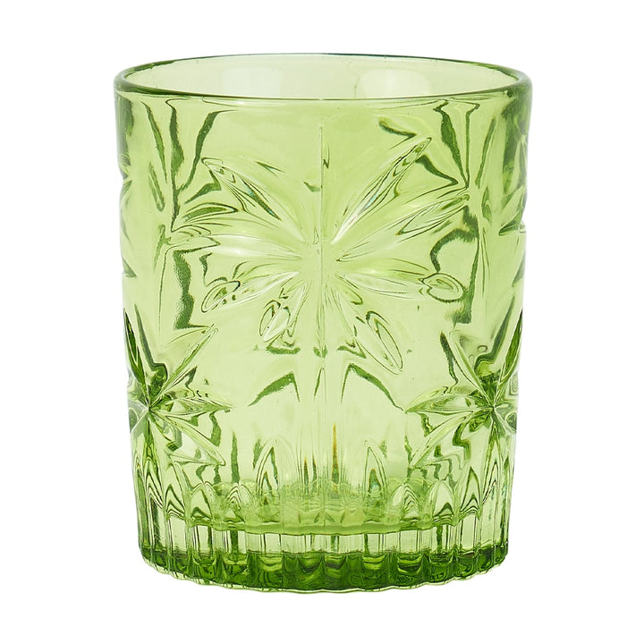 palm tree green tumbler